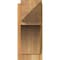 Ekena Millwork Thorton Rough Sawn Arts and Crafts Outlooker, Western Red Cedar, 8"W x 18"D x 18"H OUT08X18X18THR03RWR - alternate 4